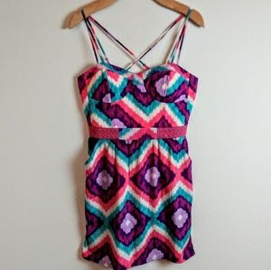 American Eagle Outfitters Cross Back Dress SZ 8